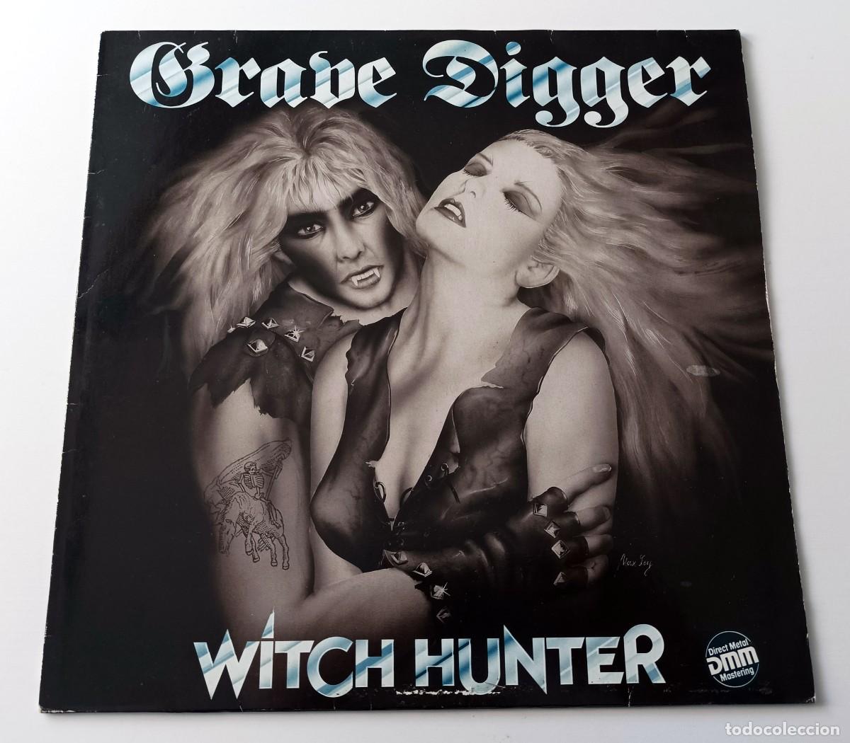 Discos de vinilo: LP GRAVE DIGGER - WITCH HUNTER - Foto 1
