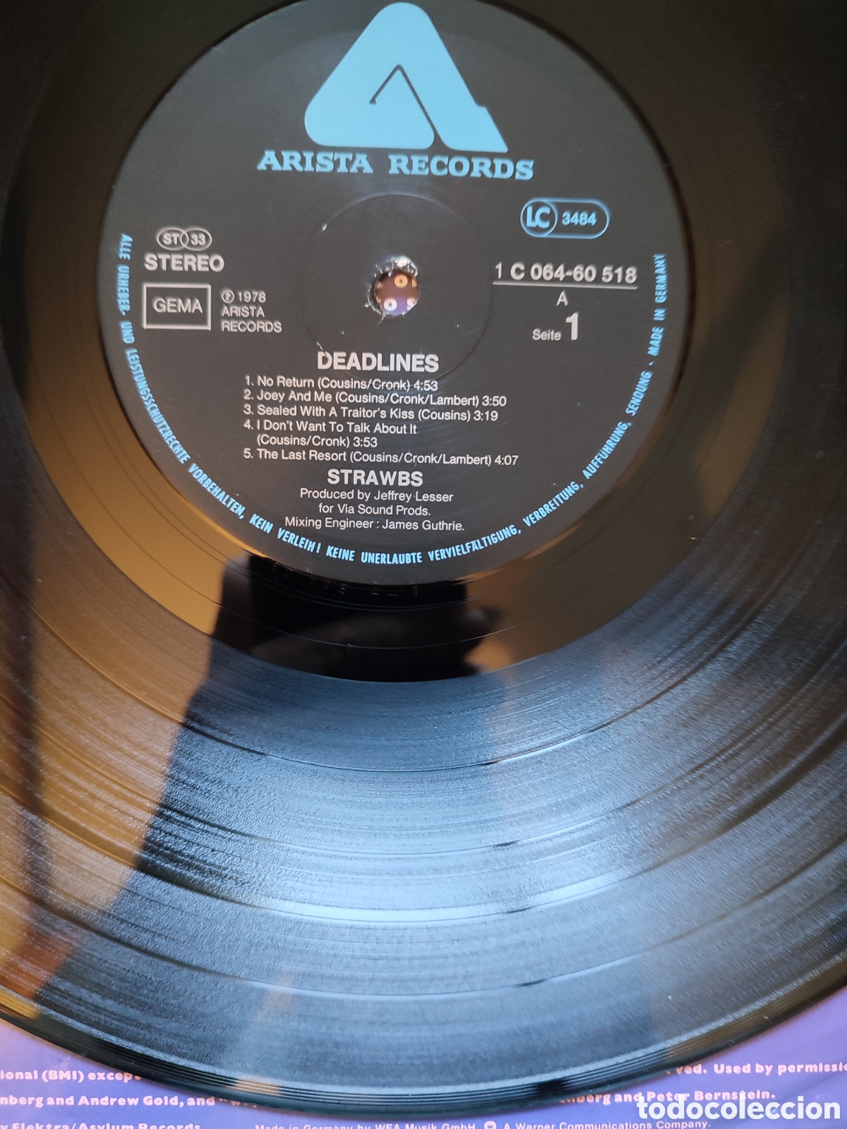 Discos de vinilo: Strawbs - Deadlines Vinilo Lp - Foto 6