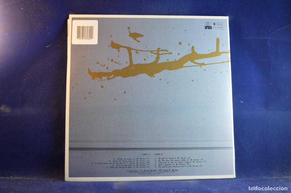 Discos de vinilo: JOAN MANUEL SERRAT &ndash; TAL COM RAJA - LP - Foto 2