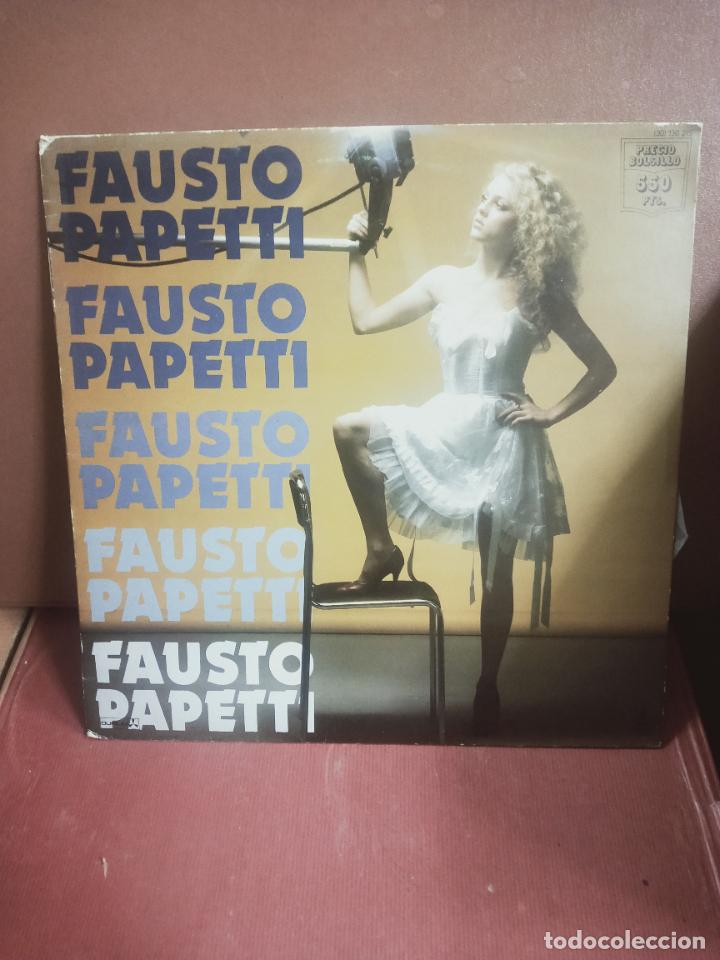 Discos de vinilo: FAUSTO PAPETTI LP HISPAVOX 1984. - Foto 1