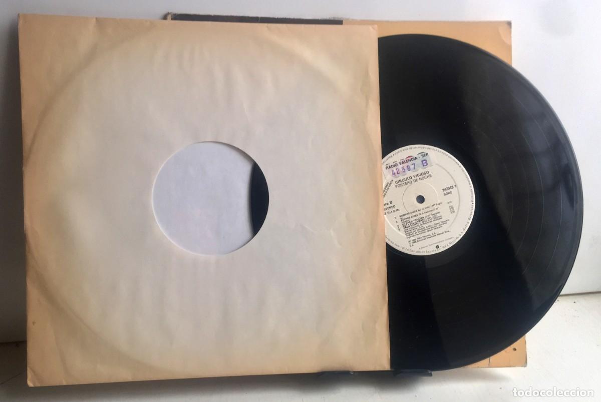 Discos de vinilo: C&iacute;rculo Vicioso - Portero De Noche - LP - Foto 3
