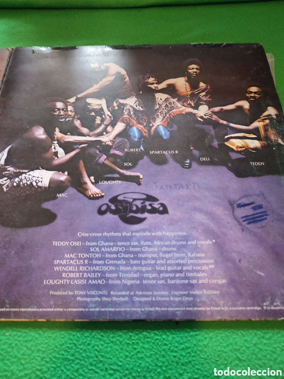 Discos de vinilo: Osibisa - Same Vinilo Lp - Foto 4