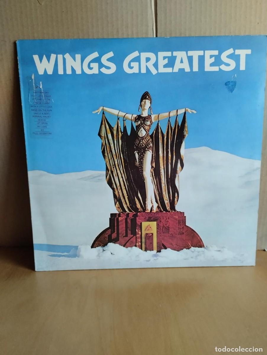 Discos de vinilo: WINGS --- GREATEST- POSTER - Foto 1