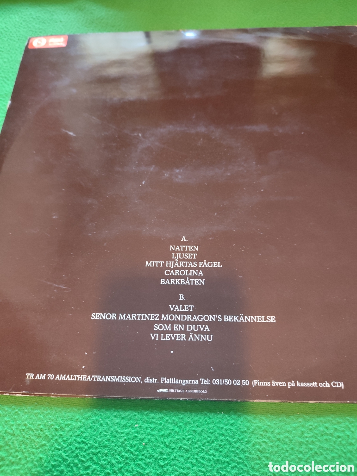 Discos de vinilo: Bjorn Afzelius & Mikael Wiehe - Same - Foto 2