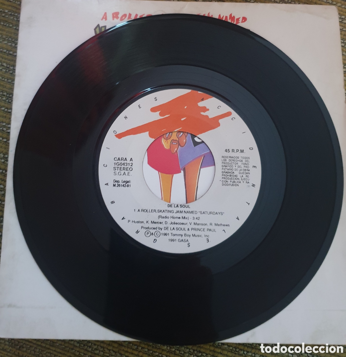 Discos de vinilo: De la soul - saturdays - Foto 3