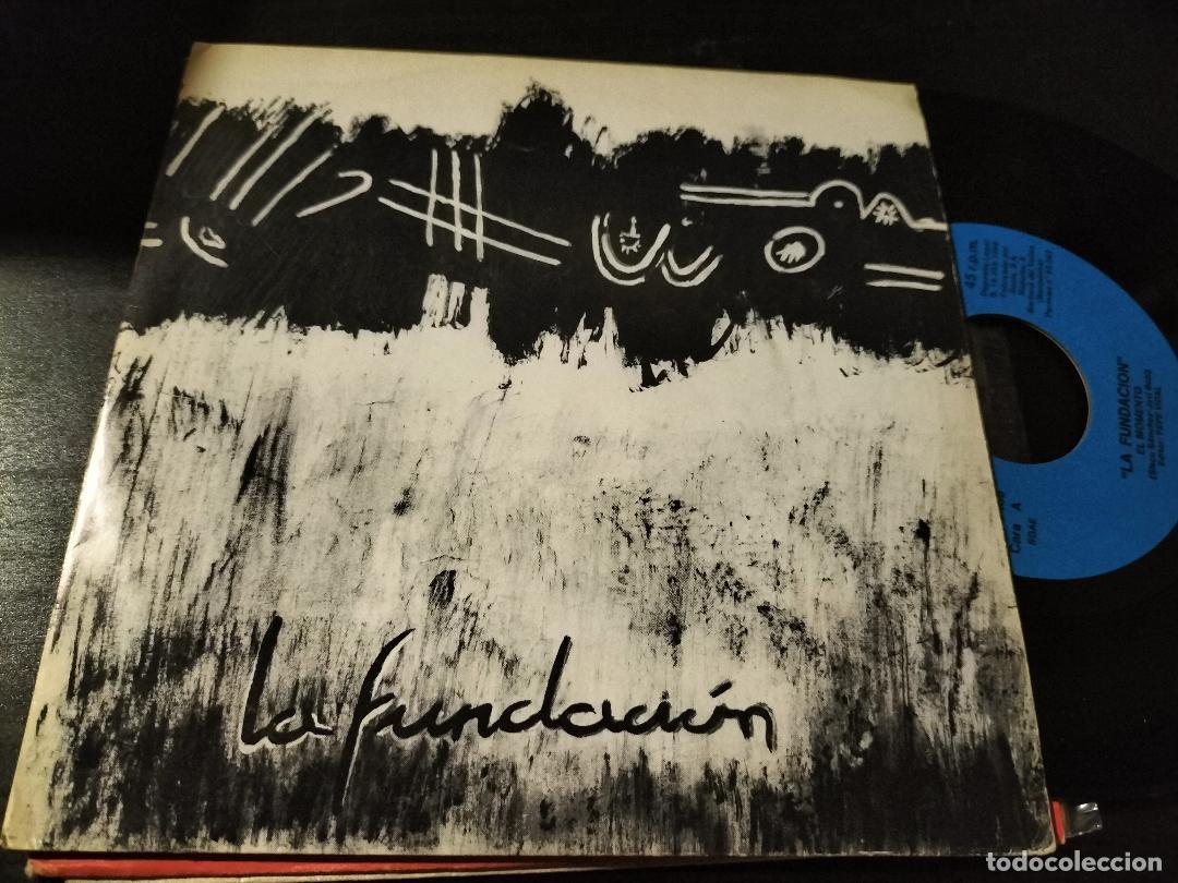 Discos de vinilo: LA FUNDACION - EL MOMENTO 7&rdquo; SINGLE IPS 1988 NEW WAVE - Foto 1