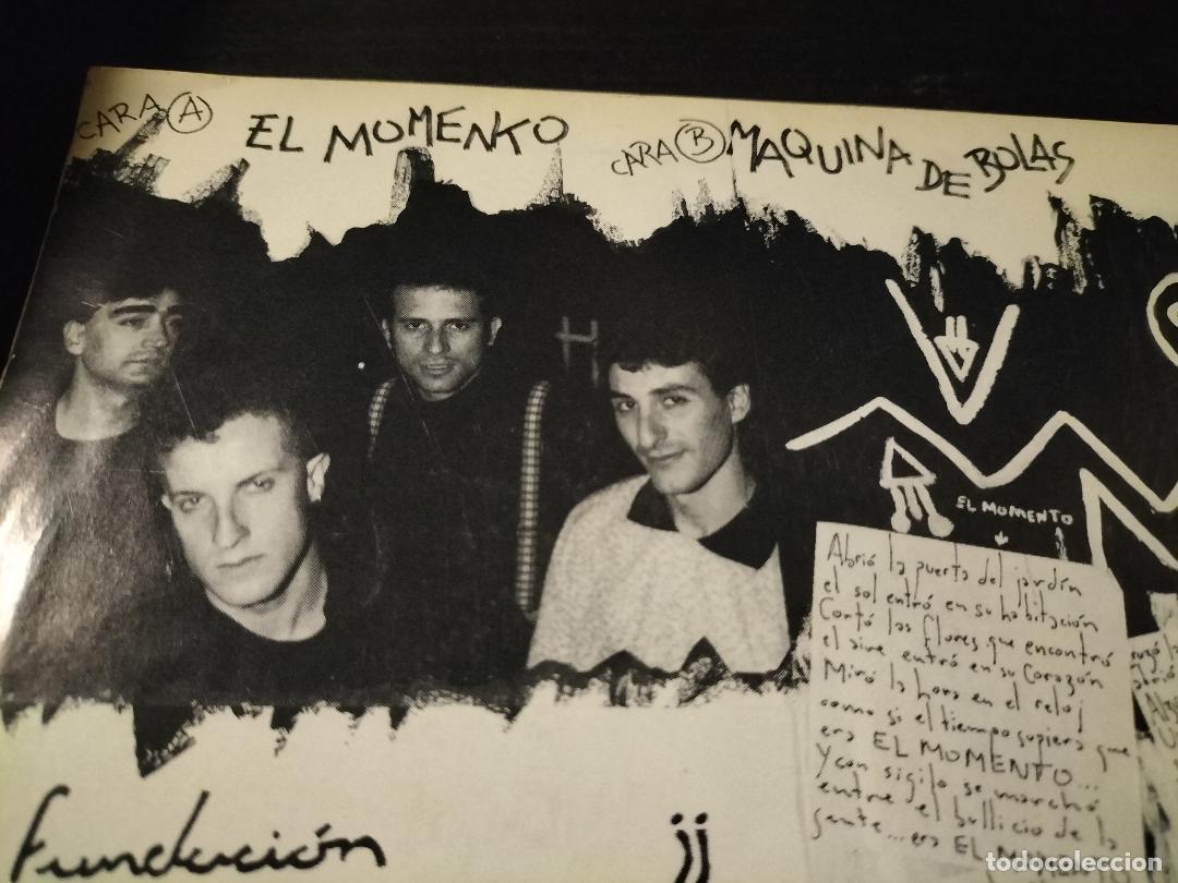 Discos de vinilo: LA FUNDACION - EL MOMENTO 7&rdquo; SINGLE IPS 1988 NEW WAVE - Foto 2