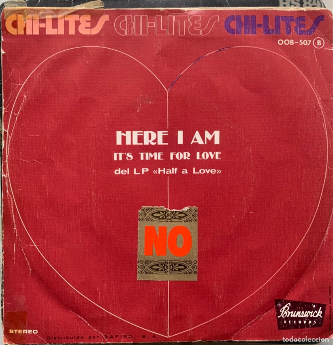 Discos de vinilo: Chi-lites Here I Am - Foto 1