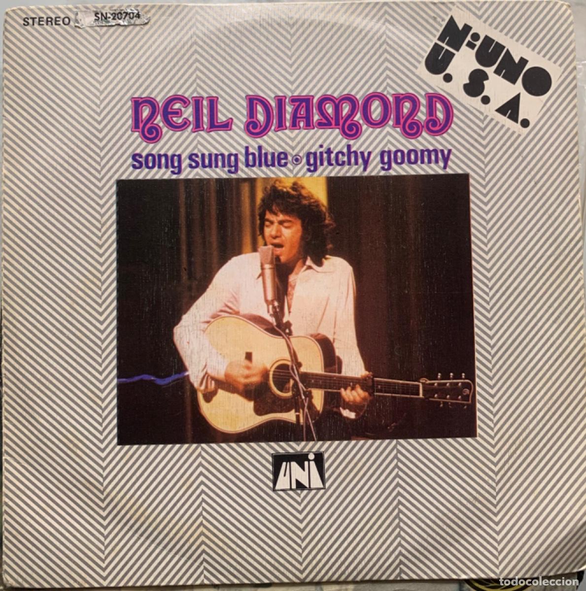 Discos de vinilo: Neil Diamond song sung blue - Foto 1