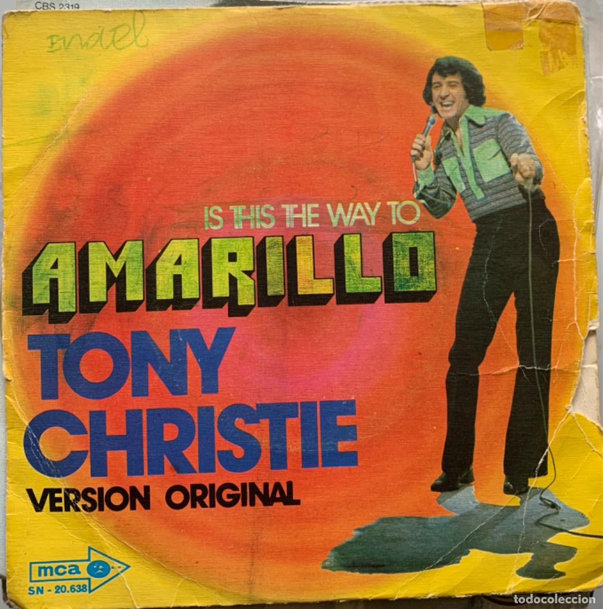 Discos de vinilo: Tony Christie Amarillo - Foto 1