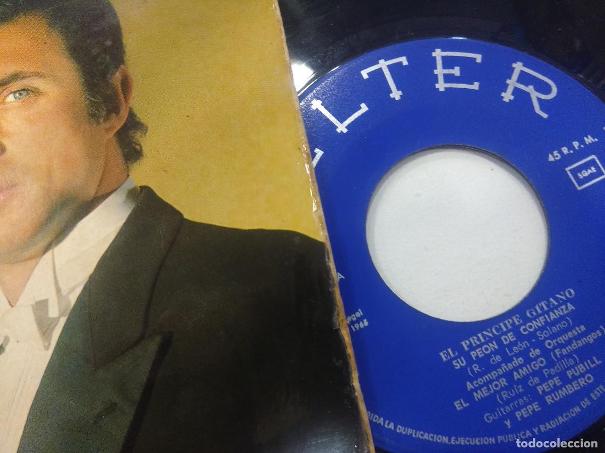 Discos de vinilo: EL PRINCIPE GITANO/SU PEON DE CONFIANZA/SINGLE. - Foto 2