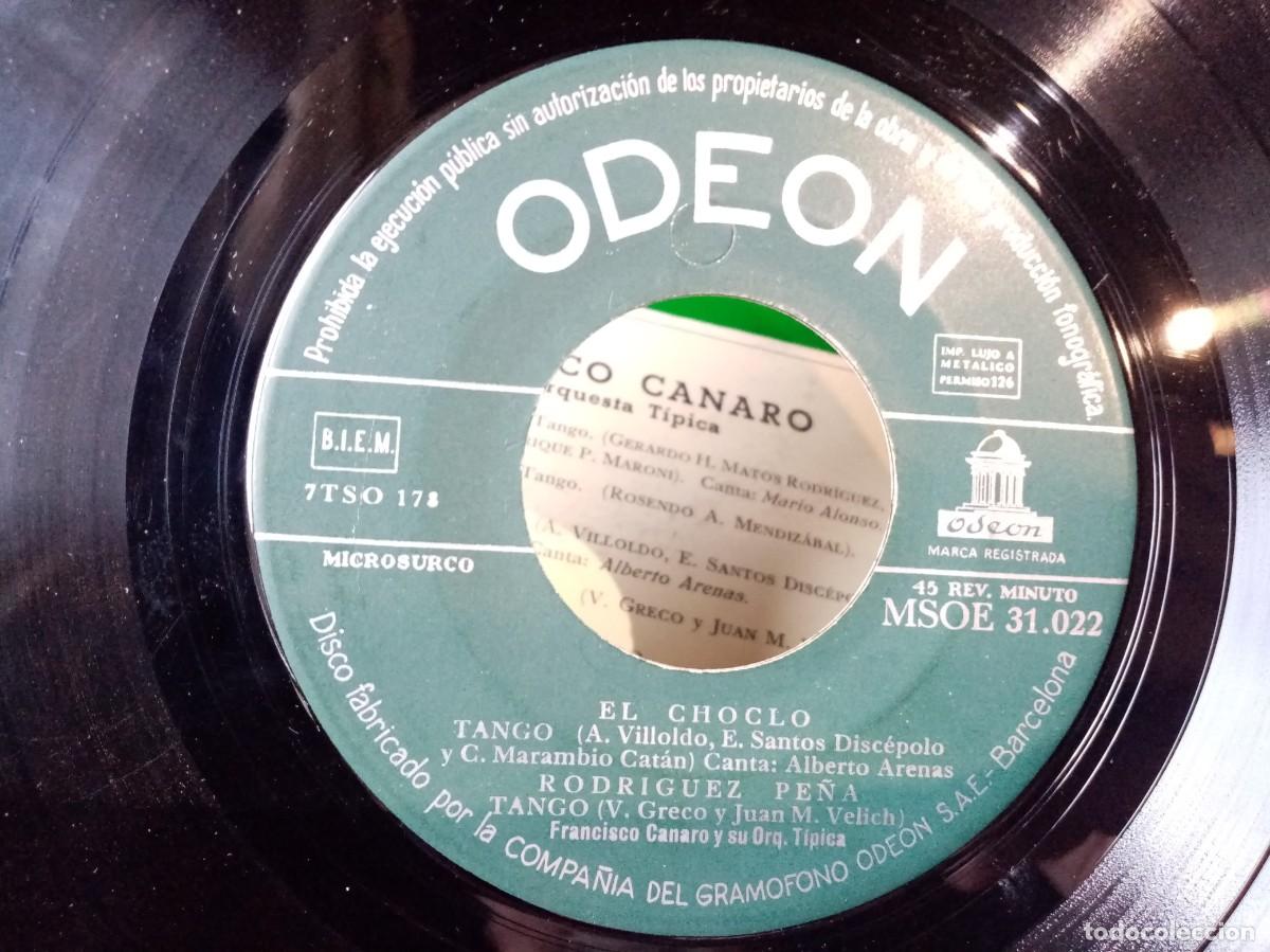 Discos de vinilo: SINGLE DE VINILO - FRANCISCO CANARO - MUSICA - Foto 2