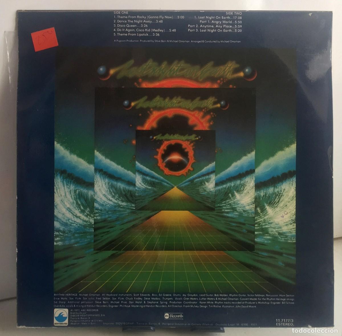 Discos de vinilo: Rhythm Heritage - Last Night On Earth - LP - Foto 2