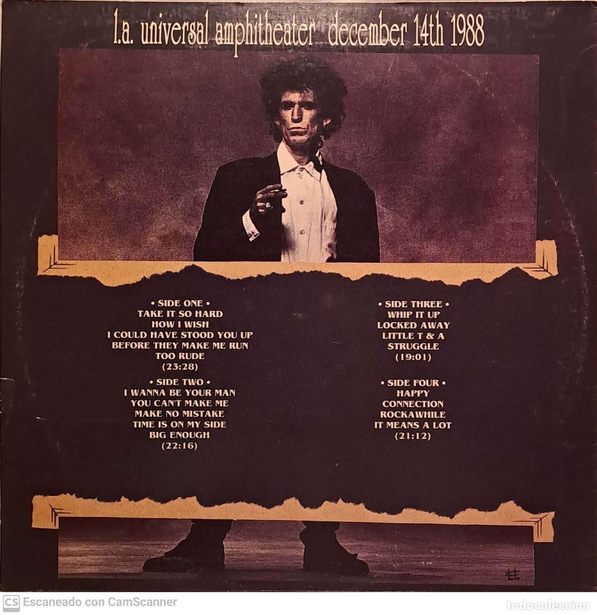 Discos de vinilo: Keith Richards &lrm;&ndash; L.A. Connection - Foto 2