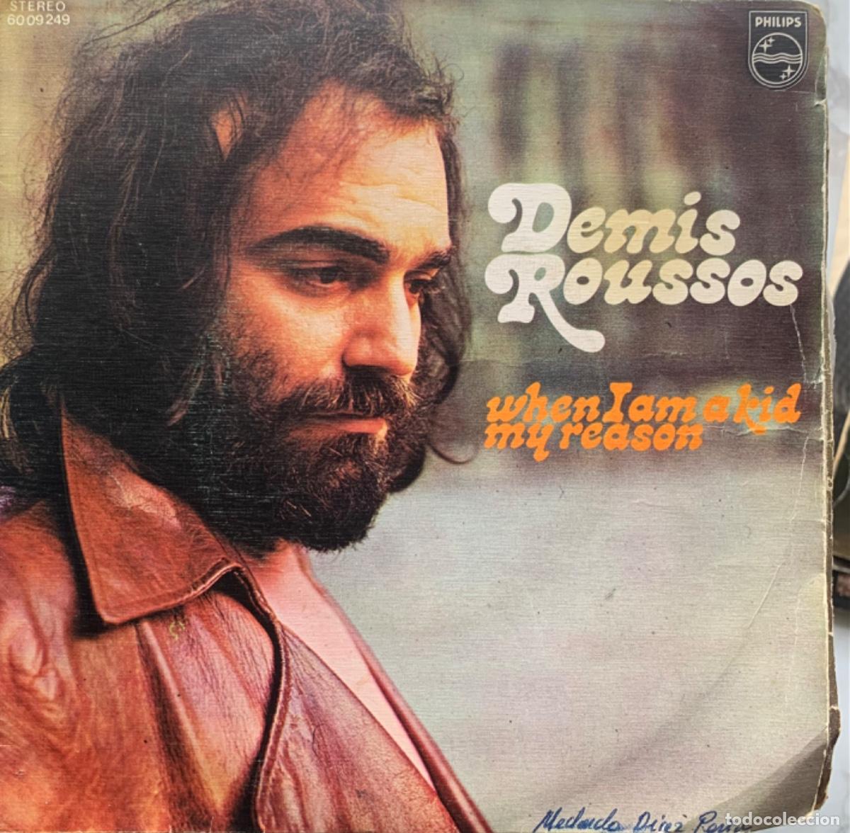 Discos de vinilo: Demis Roussos When I Am a kid my reason - Foto 1