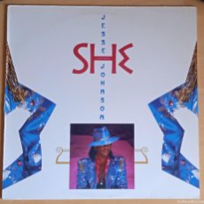 Discos de vinilo: JESSE JOHNSON – SHE (I CAN'T RESIST) , USA 1986 A&M RECORDS