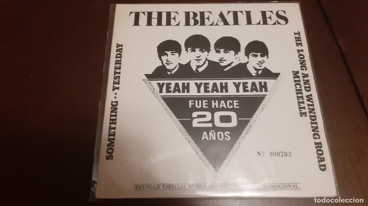 Discos de vinilo: THE BEATLES - SINGLE - FUE HACE 20 A&Ntilde;OS - YEAH YEAH YEAH - LENNON - McCARTNEY - HARRISON - STARR