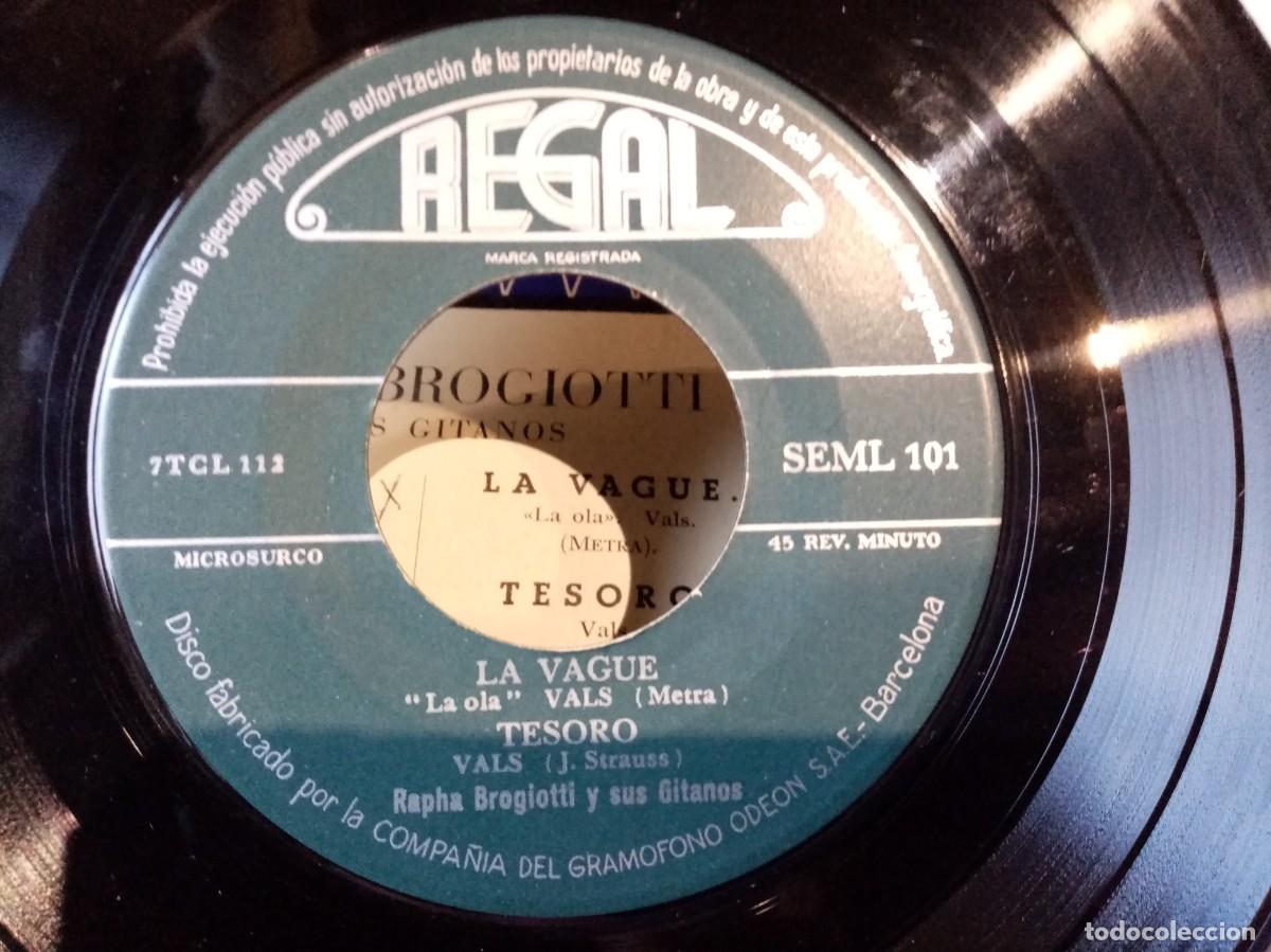 Discos de vinilo: SINGLE DE VINILO - RAPHA BROGIOTTI Y SUS GITANOS - MUSICA - Foto 2
