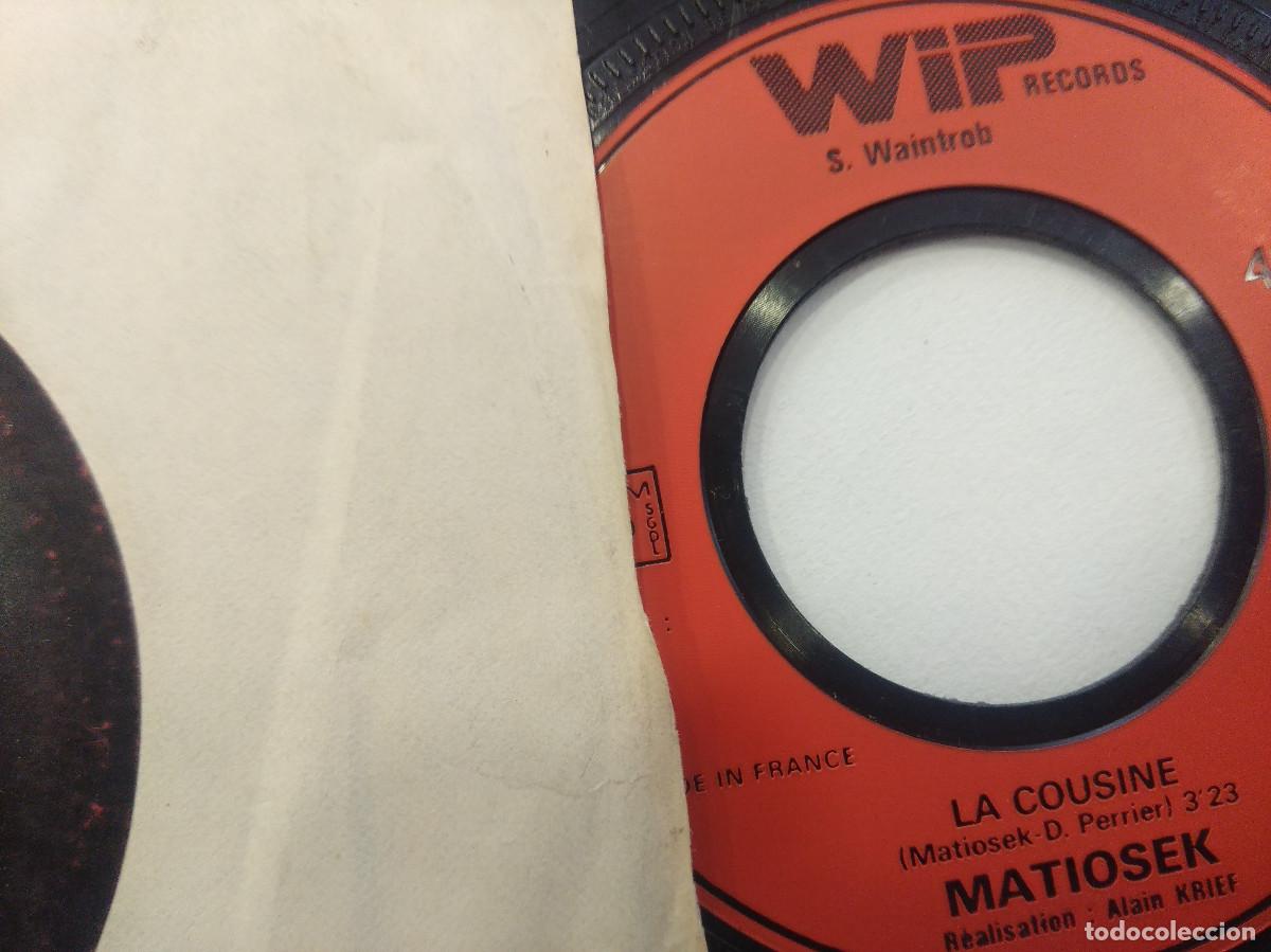 Discos de vinilo: MATIOSET/PETITE GARCE/SINGLE. - Foto 2