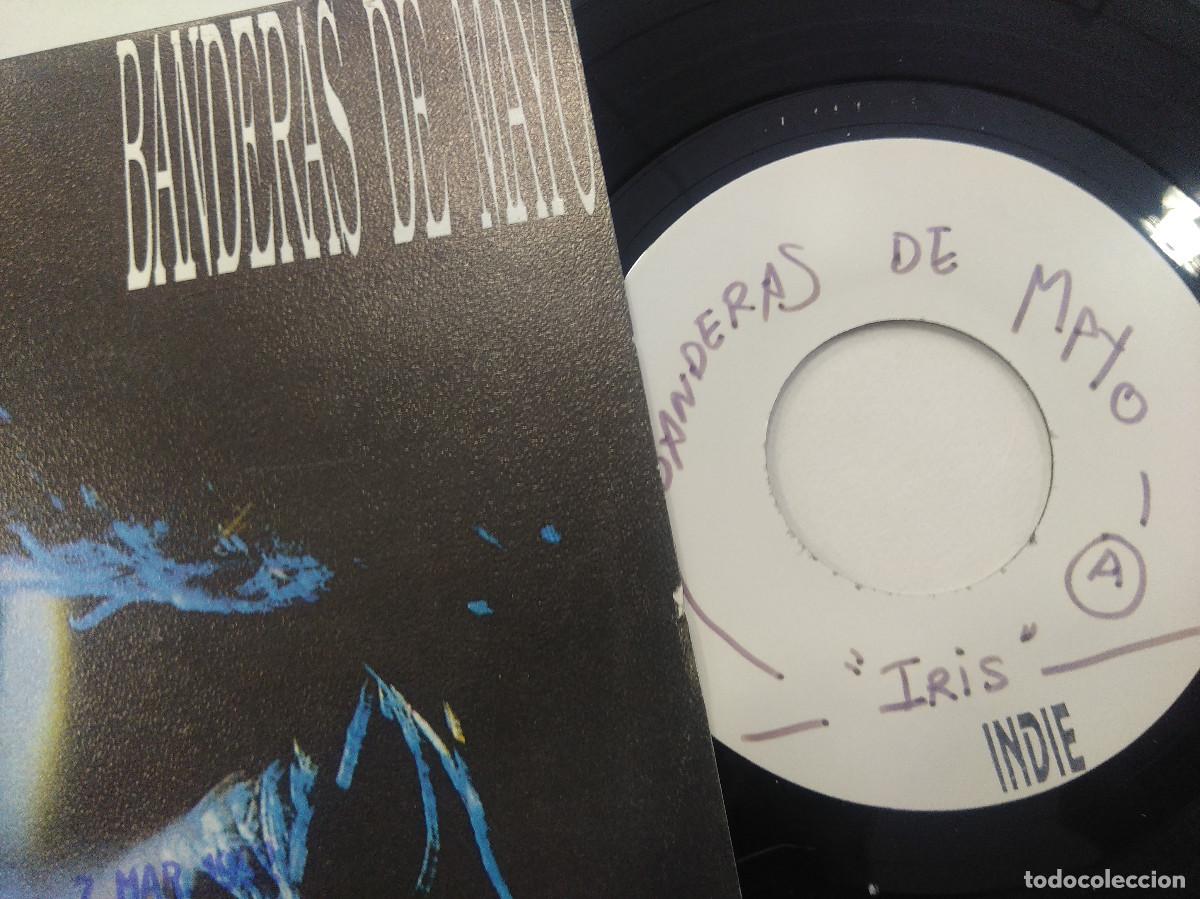 Discos de vinilo: BANDERAS DE MAYO/IRIS/SINGLE PROMOCIONAL SIN LABEL. - Foto 2