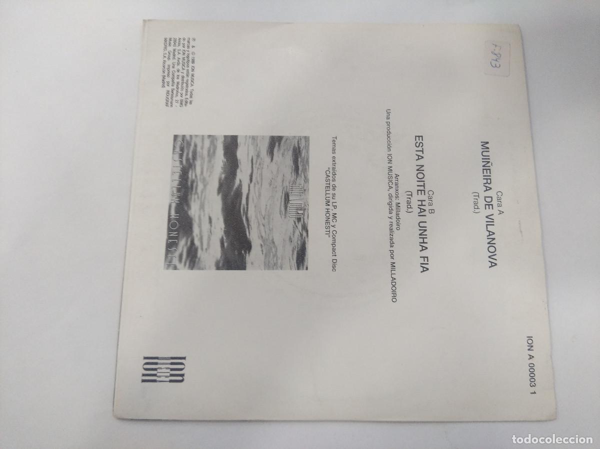 Discos de vinilo: MILLADOIRO/MU&Ntilde;EIRA DE VILANOVA/SINGLE. - Foto 3
