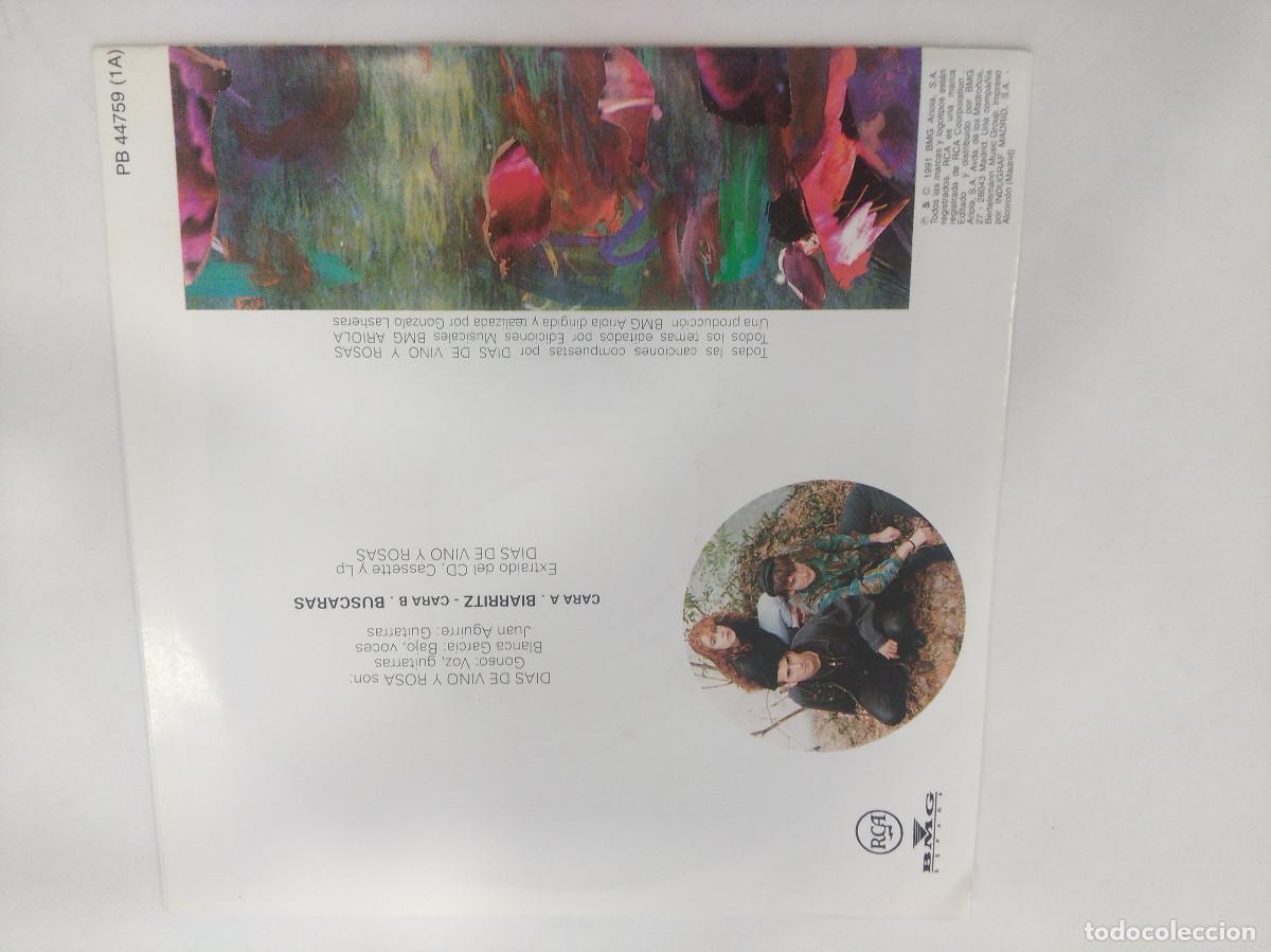 Discos de vinilo: DIAS DE VINO Y ROSAS/BIARRITZ/SINGLE. - Foto 3
