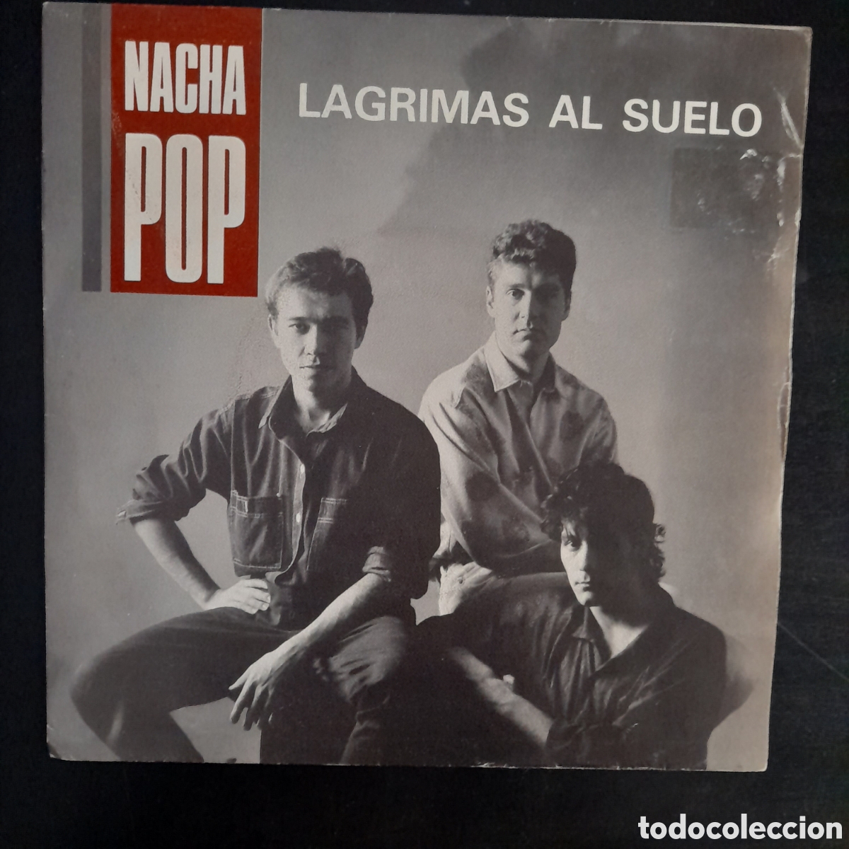 Discos de vinilo: Nacha Pop &ndash; L&aacute;grimas Al Suelo. 1987. Vinilo, 7&rdquo;, Single - Foto 1
