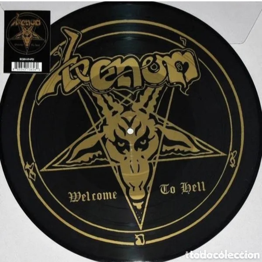 Discos de vinilo: Venom welcome to hell LP PICTURE - Foto 1