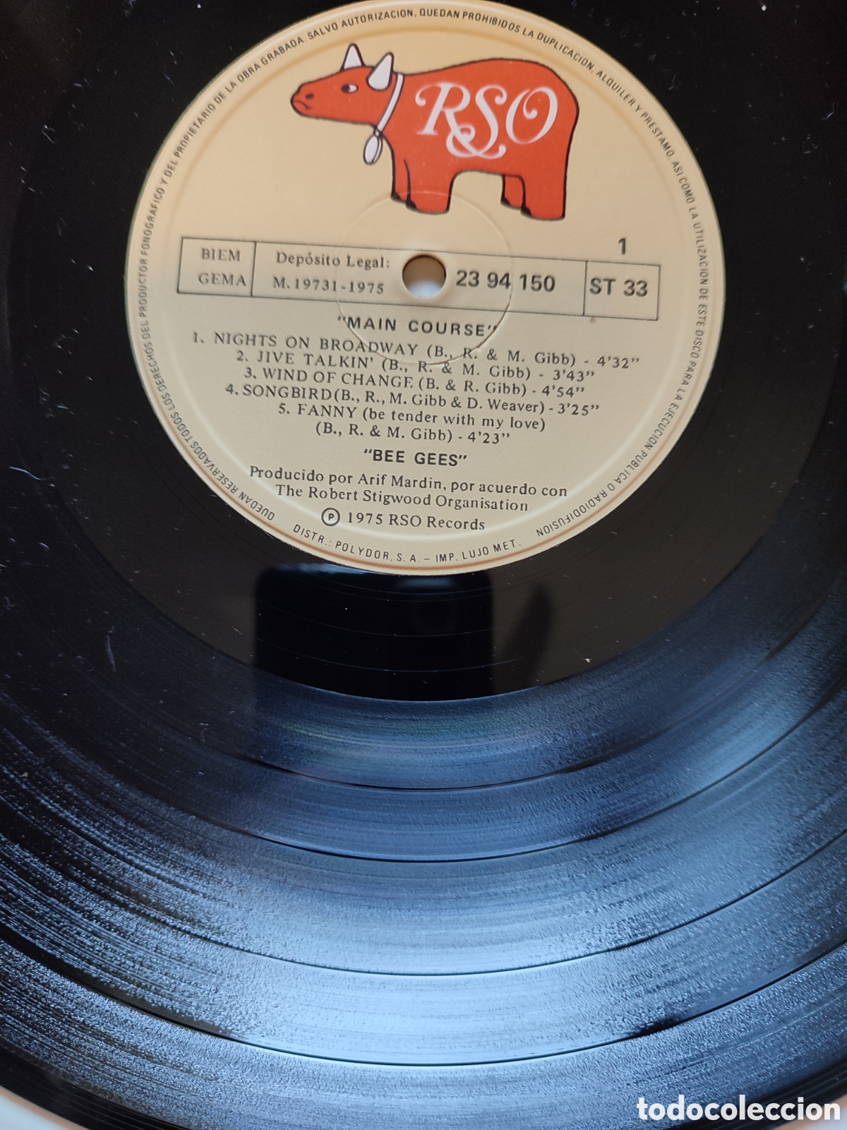 Discos de vinilo: Bee Gees - Main Course - Foto 3