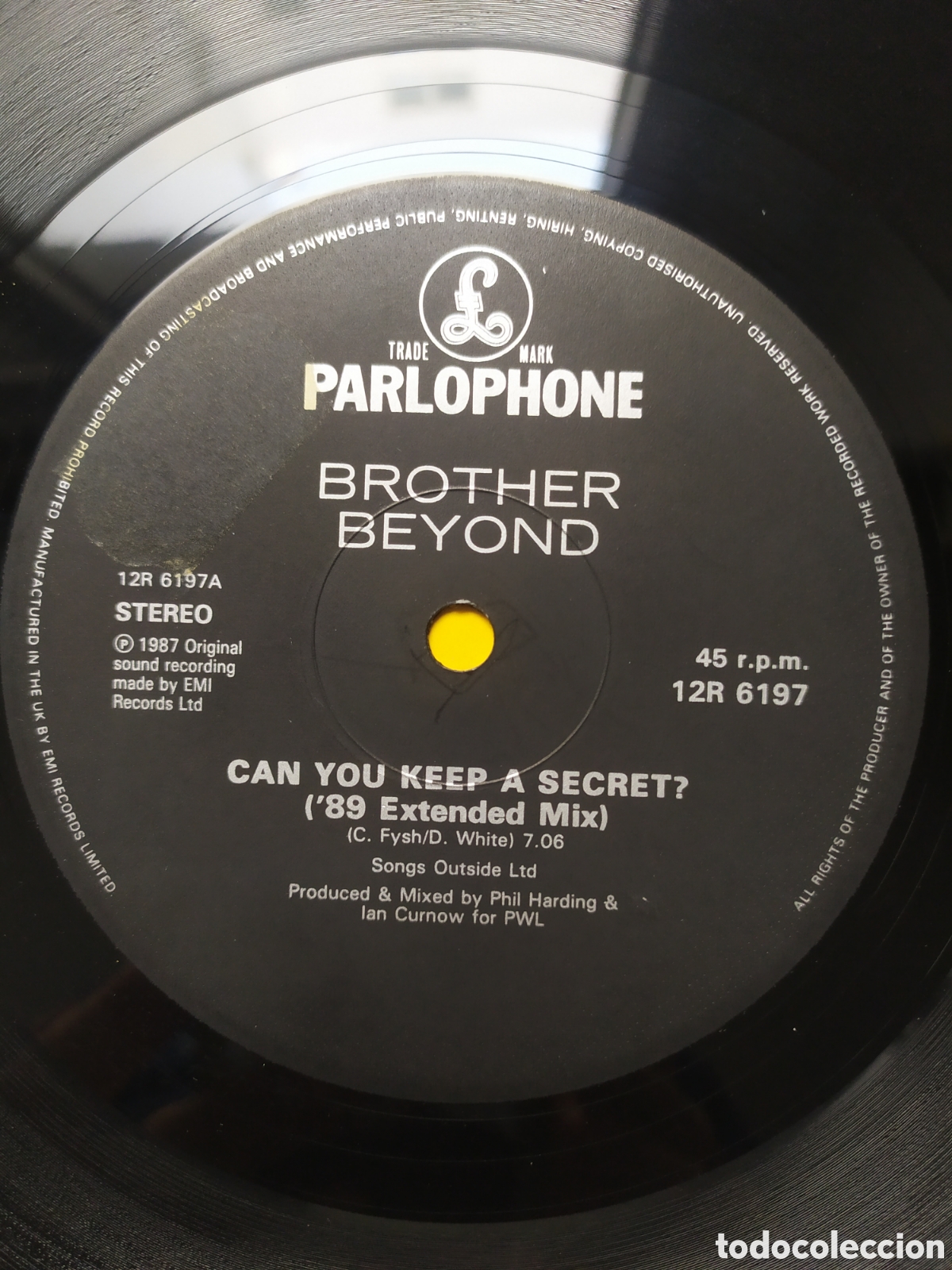 Discos de vinilo: Maxi single Brother Beyond.&nbsp;Can You Keep A Secret - Foto 3