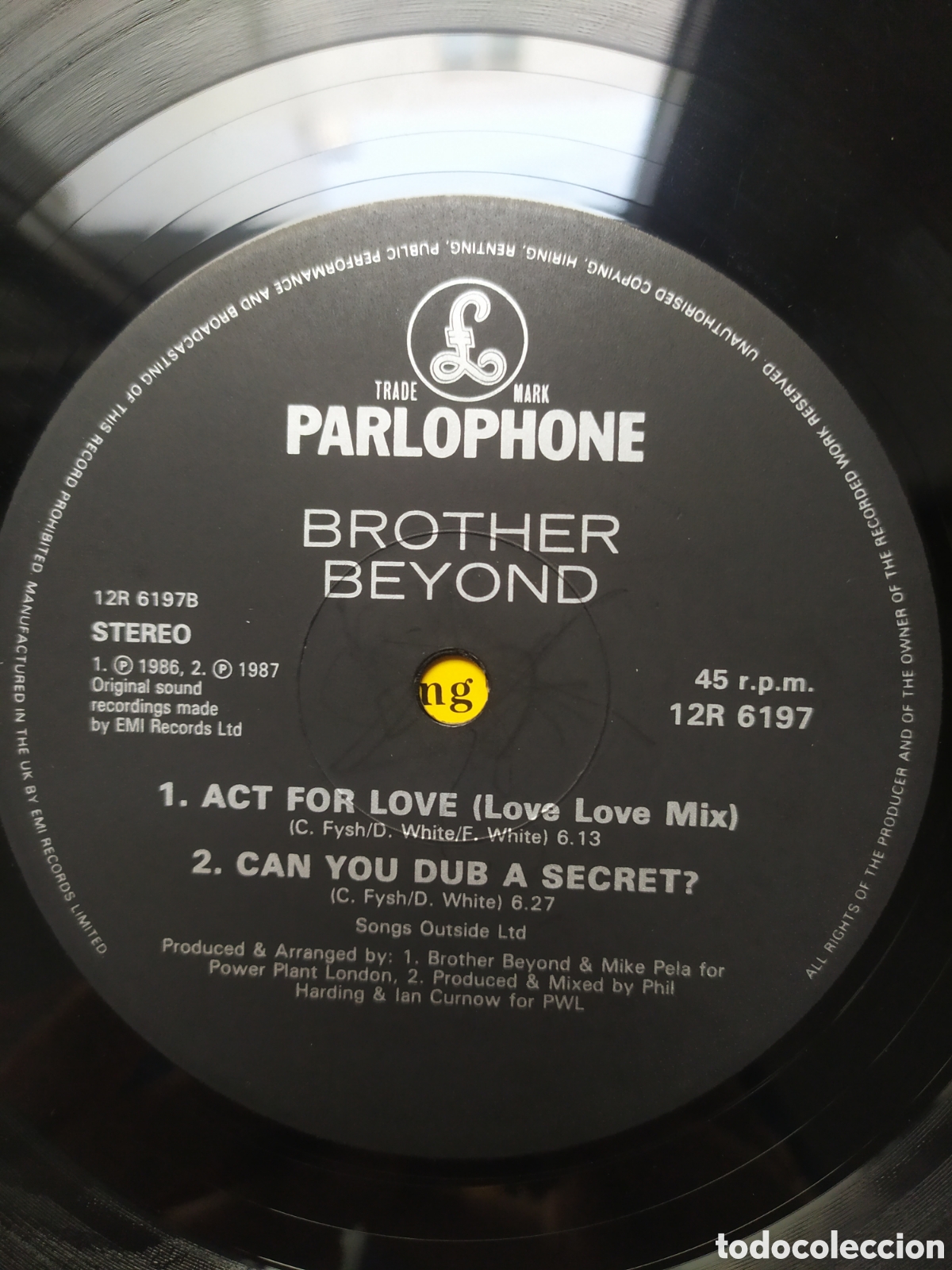 Discos de vinilo: Maxi single Brother Beyond.&nbsp;Can You Keep A Secret - Foto 4