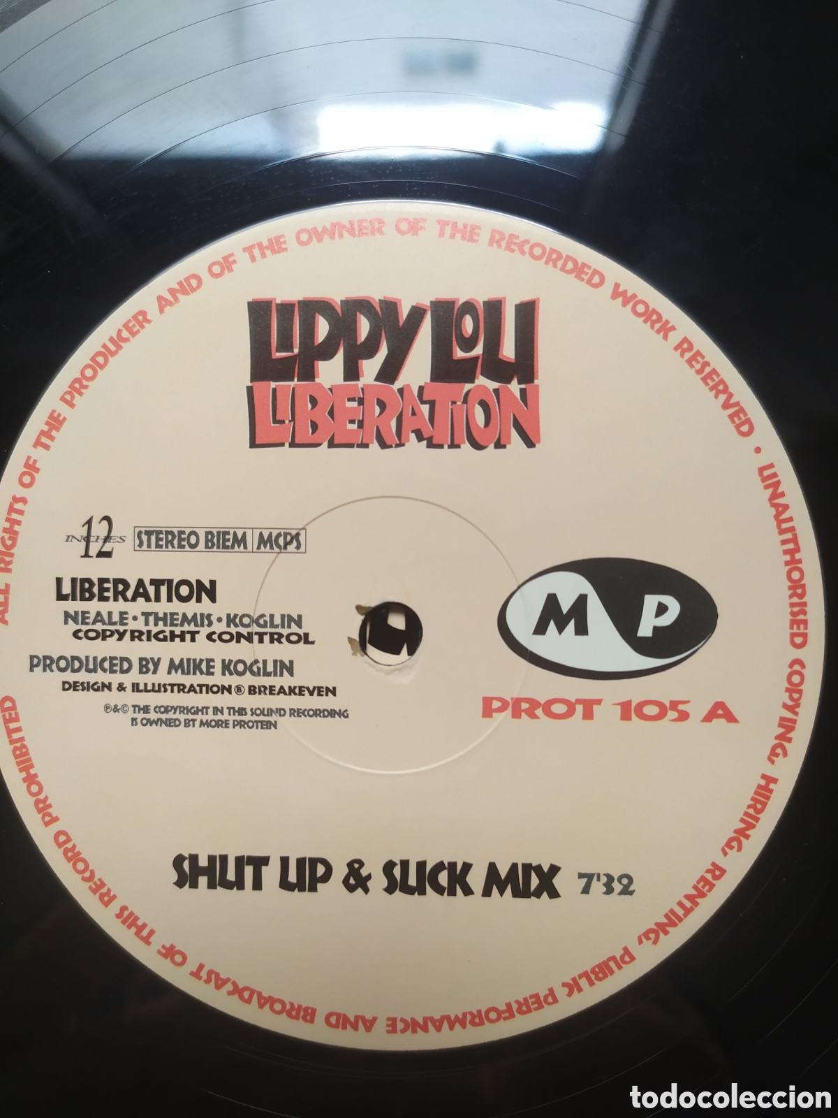 Discos de vinilo: Maxi single Lippy Lou.&nbsp;Liberation - Foto 3