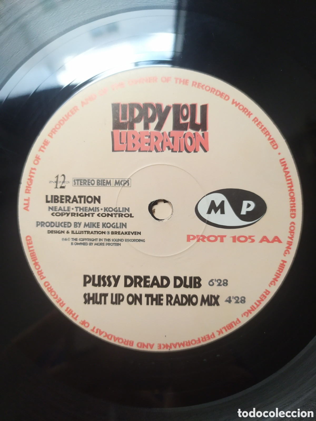 Discos de vinilo: Maxi single Lippy Lou.&nbsp;Liberation - Foto 4