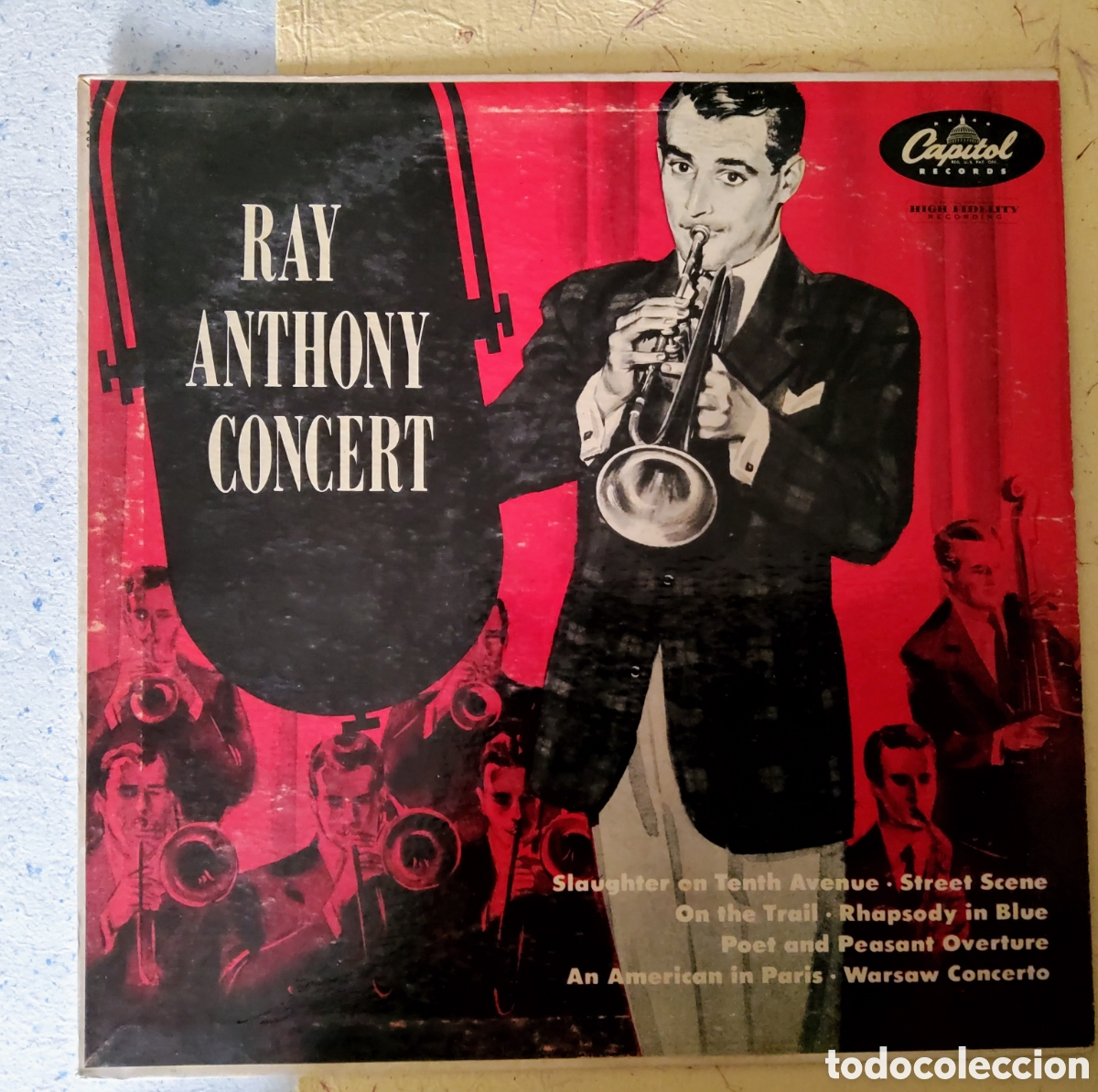 Discos de vinilo: &nbsp;Ep, vinilo, Ray Anthony Concert, Capitol, 1953 - Foto 1