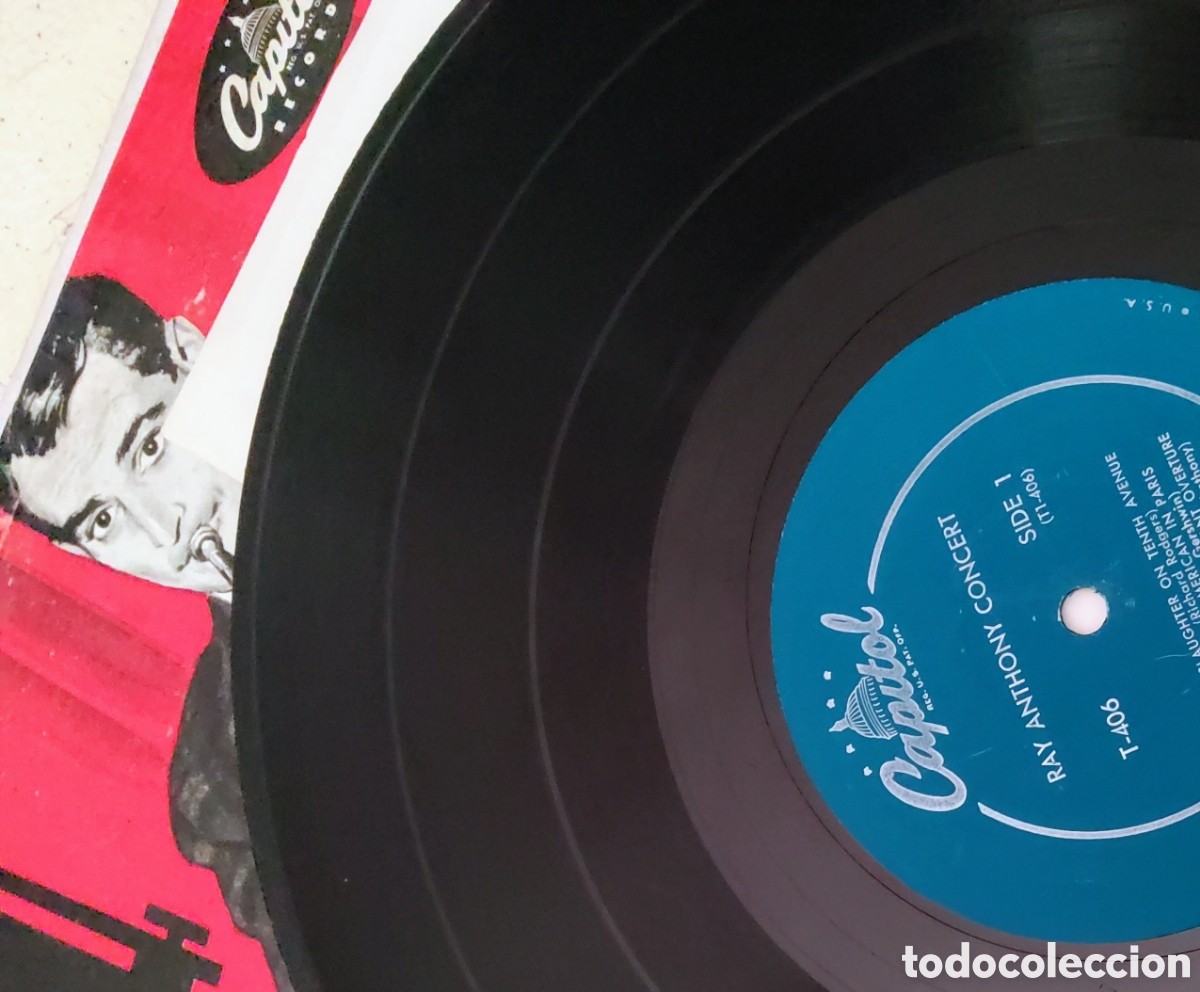 Discos de vinilo: &nbsp;Ep, vinilo, Ray Anthony Concert, Capitol, 1953 - Foto 3
