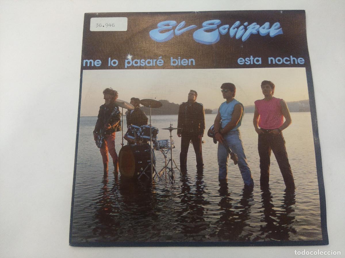 Discos de vinilo: EL ECLIPSE/ME LO PASARE BIEN/SINGLE PROMOCIONAL. - Foto 1
