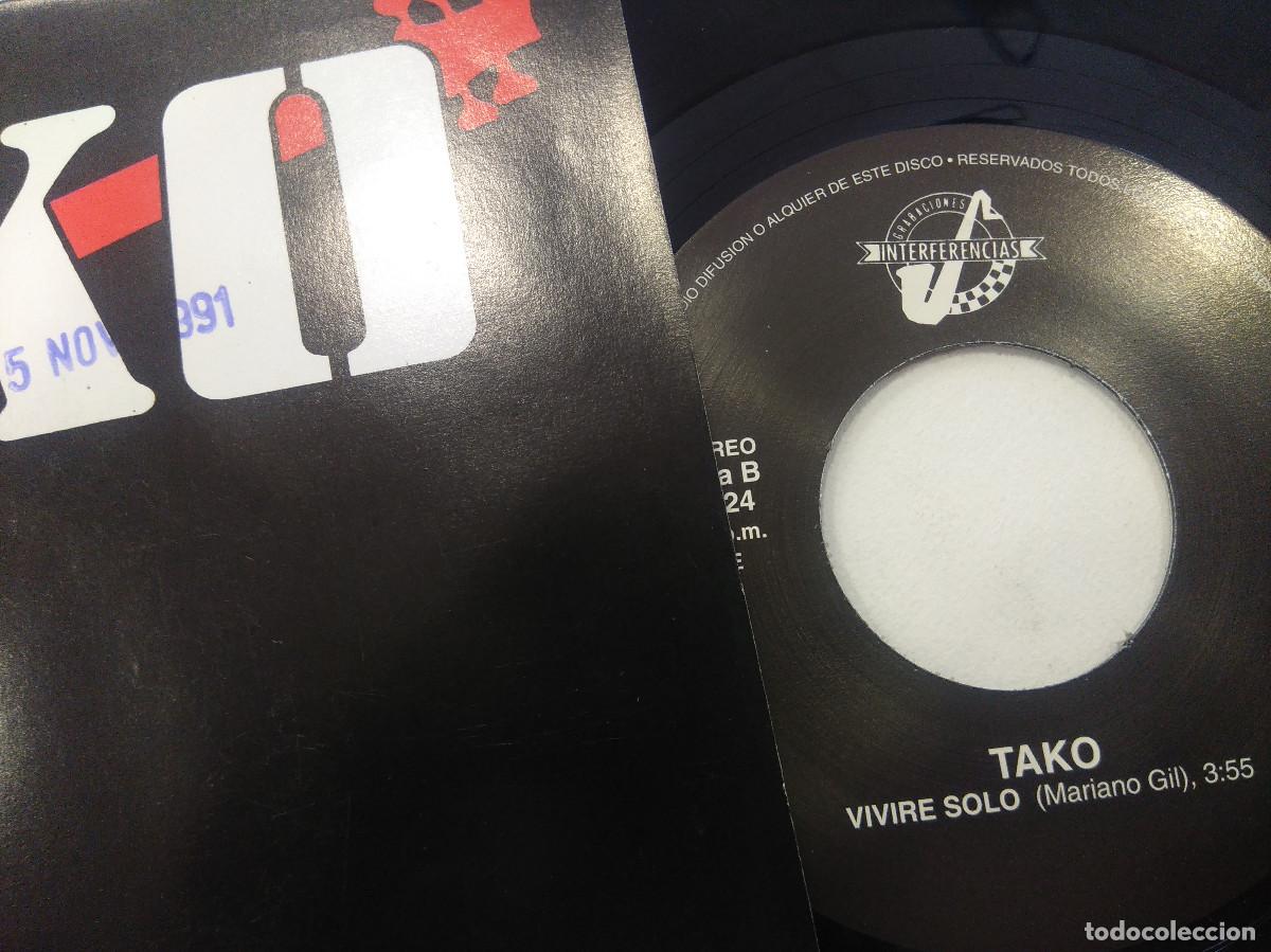 Discos de vinilo: TAKO/A RAS DE VIENTO/SINGLE. - Foto 2