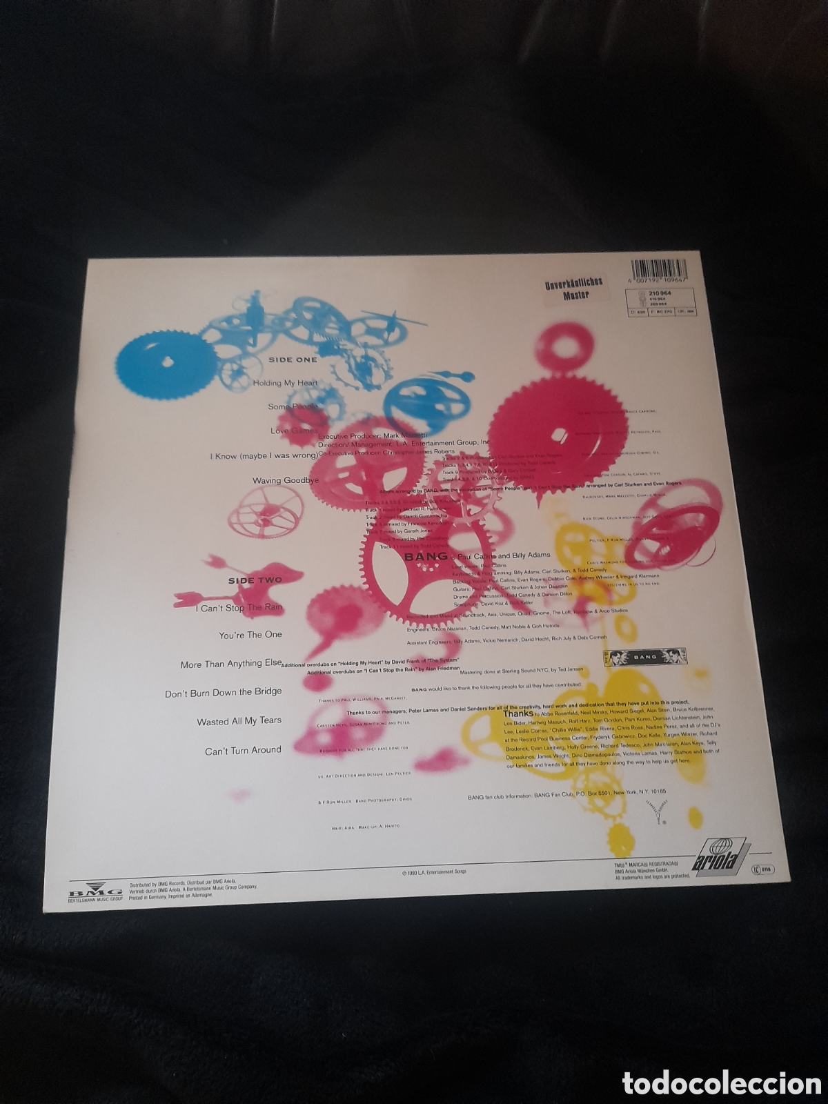 Discos de vinilo: Vinilo, Bang, CLOCKWISE, como nuevo - Foto 2