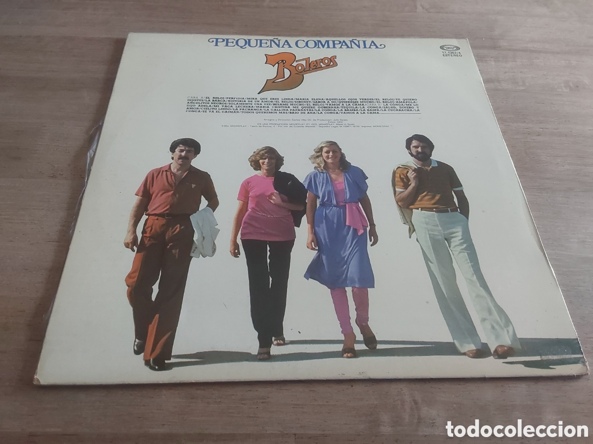 Discos de vinilo: VINILO LA PEQUE&Ntilde;A COMPA&Ntilde;IA - Foto 2