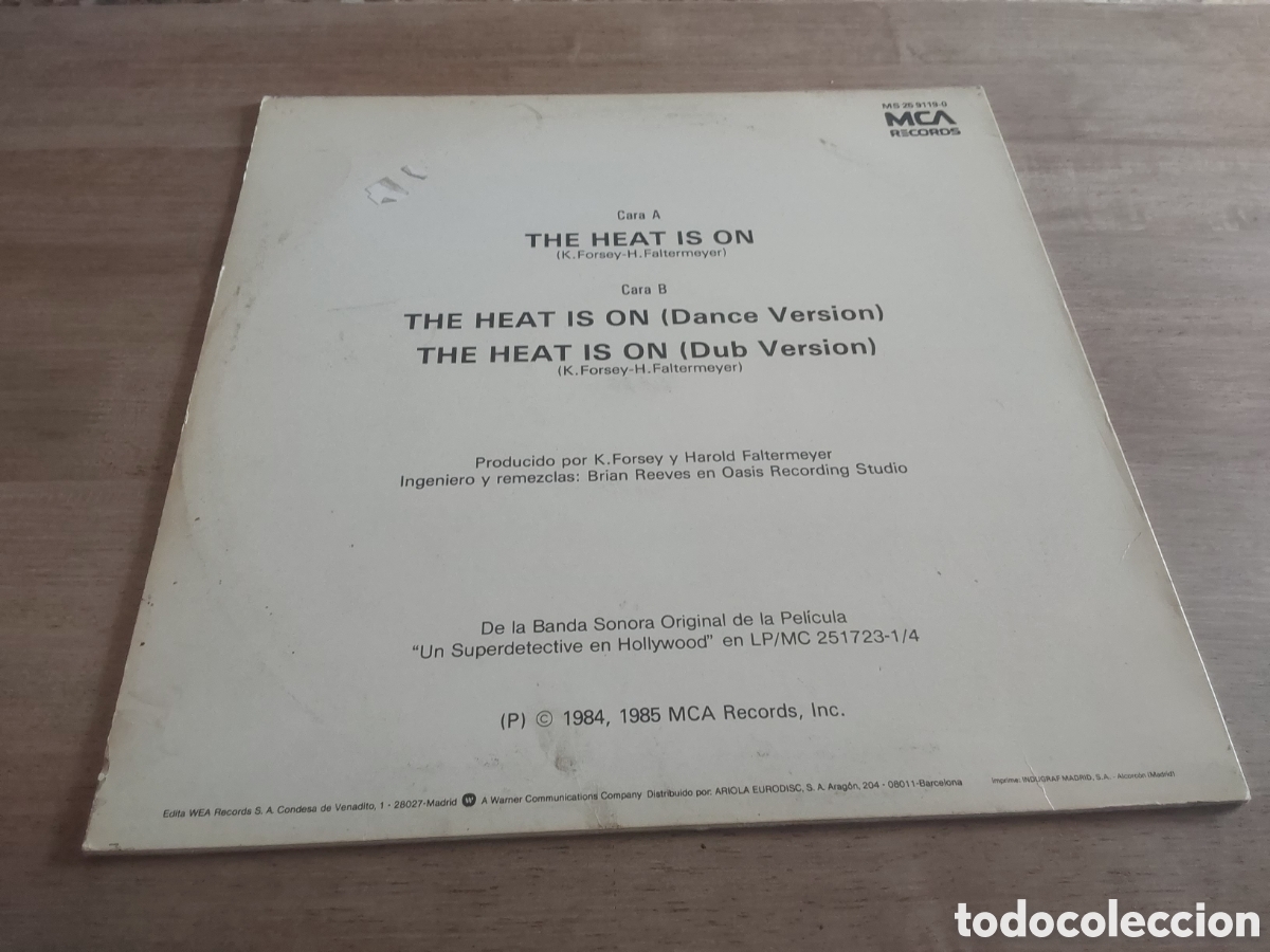 Discos de vinilo: VINILO GLENN FREY - Foto 1