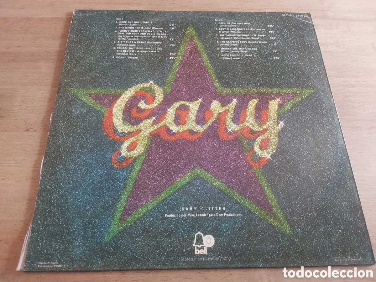 Discos de vinilo: VINILO GARY GLITTER - Foto 2