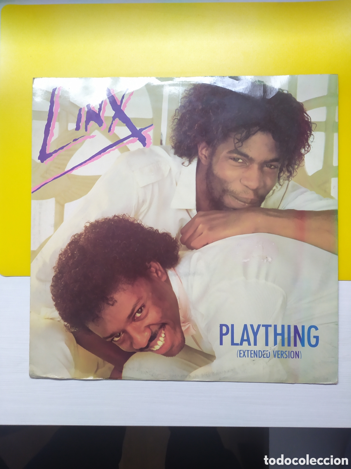 Discos de vinilo: Maxi single Linx.&nbsp;Plaything (Extended Version) - Foto 1
