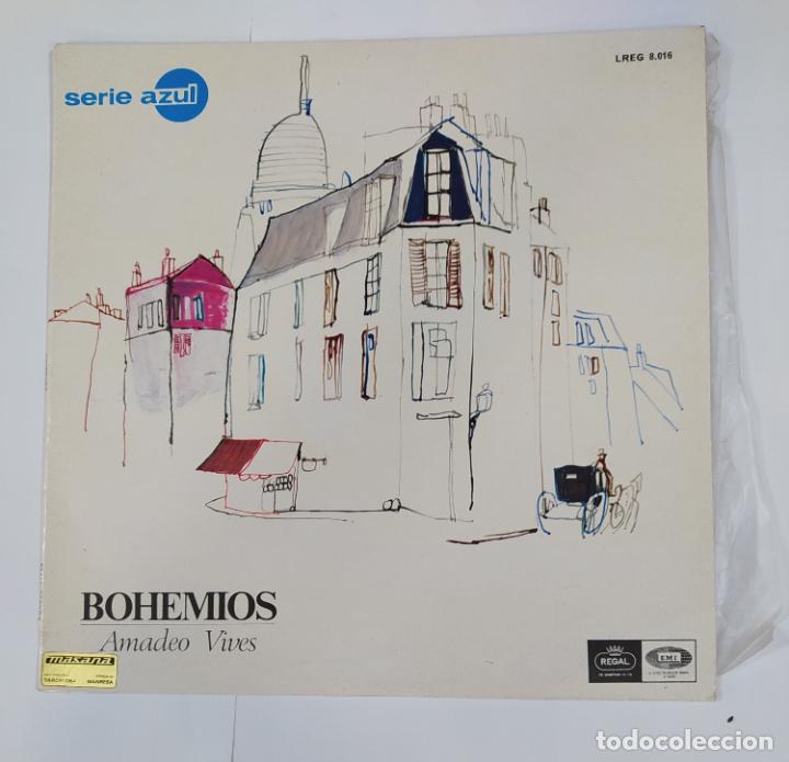 Discos de vinilo: AMADEO VIVES. BOHEMIOS. LP. TDKLP3 - Foto 1