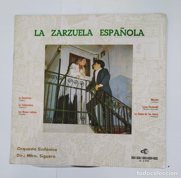 Discos de vinil: LA ZARZUELA ESPA&Ntilde;OLA. ORQUESTA SINF&Oacute;NICA MTRO. SIGUERO. LP. TDKLP3