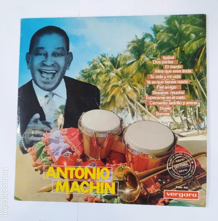 Discos de vinilo: ANTONIO MACH&Iacute;N. LP. TDKLP11 - Foto 1