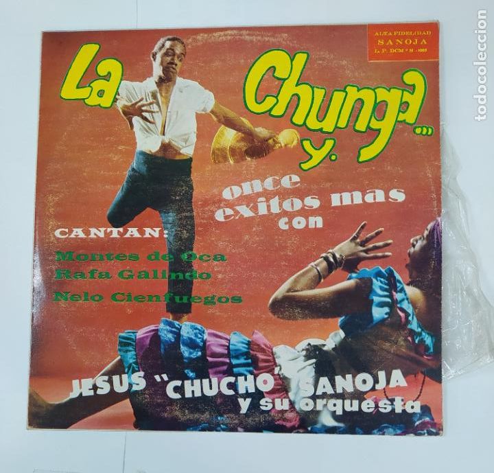 Vinyl records: LA CHUNGA Y ONCE &Eacute;XITOS M&Aacute;S CON JES&Uacute;S CHUCHO ANOJA Y SU ORQUESTA. LP. TDKDA37