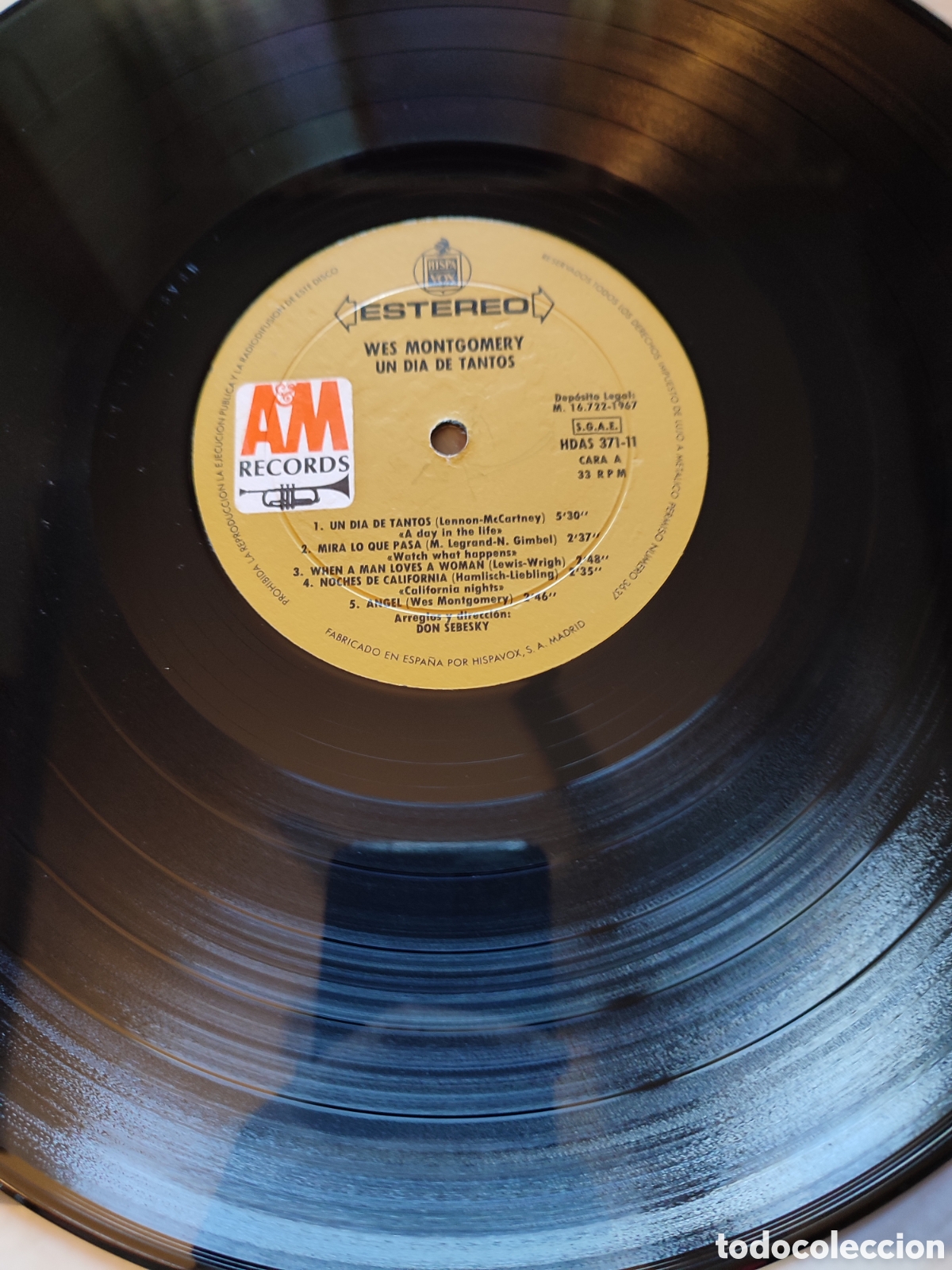 Discos de vinilo: Wes Montgomery - Un dia de tantos - Foto 5
