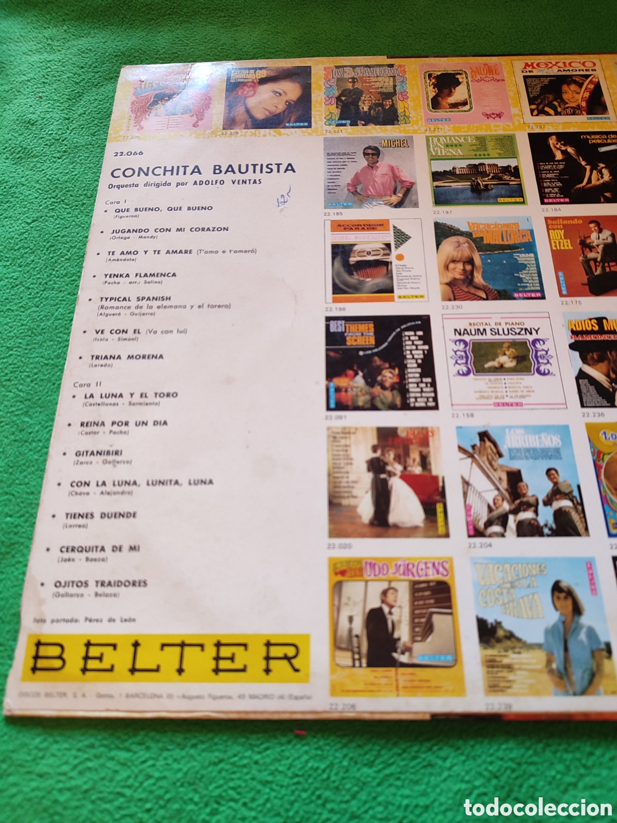 Discos de vinilo: Conchita Bautista - Same Vinilo Lp - Foto 2