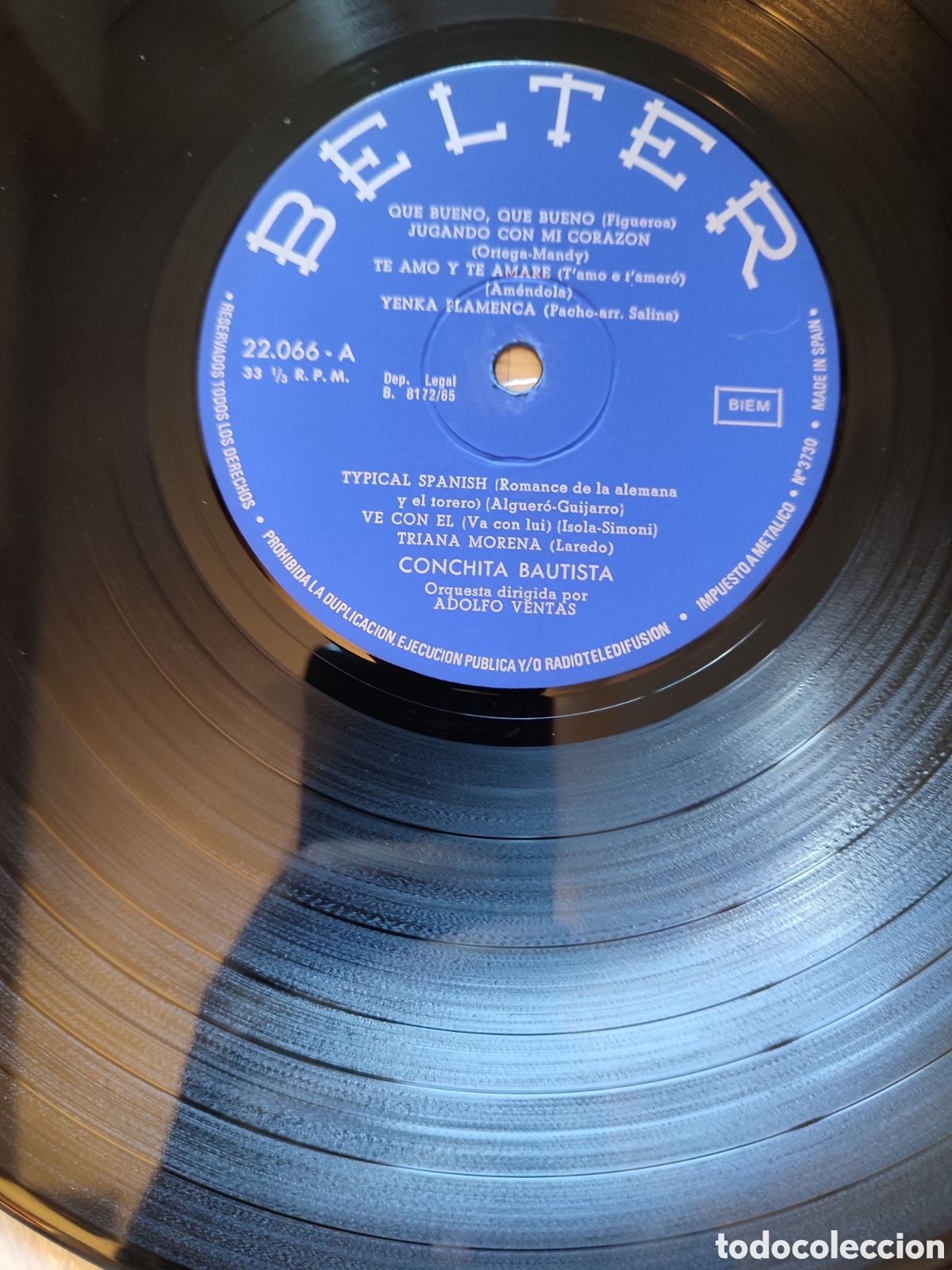 Discos de vinilo: Conchita Bautista - Same Vinilo Lp - Foto 3