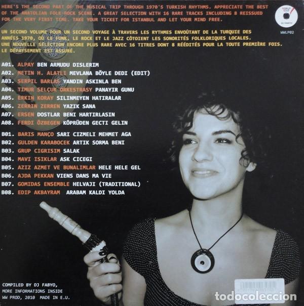 Discos de vinilo: VARIOUS ANATOLIA ROCKS LP NUEVO - Foto 2